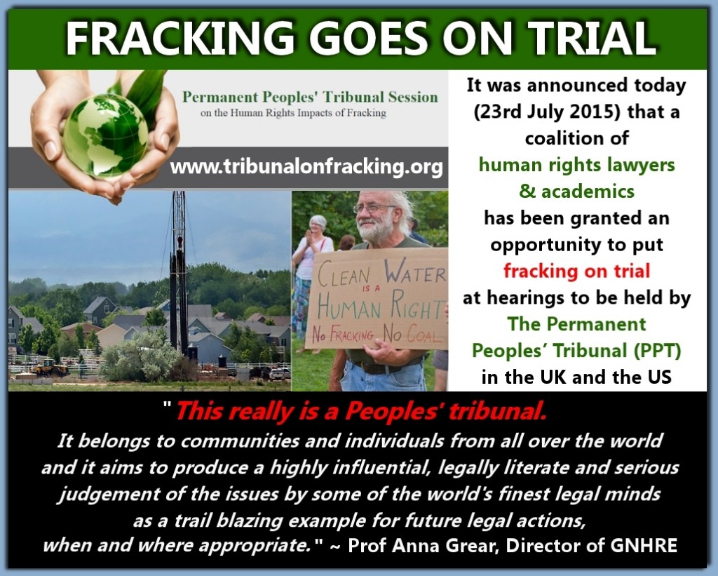 2 Fracking goes on trial 23rd July 2015